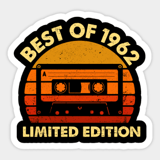 Best Of 196  60th Birthday Gifts Limited Edition 60 Year Old Sticker